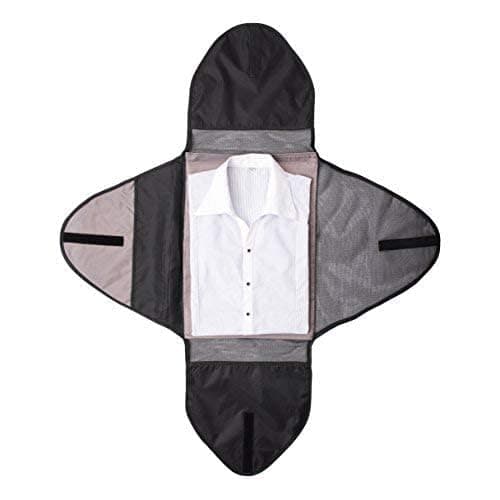 Garment Packing Folder For Travel Clothes Organizer Travel Garment Bag Luggage Accessory Black — view 2