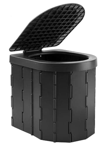 Unibos | Portable Toilet, Outdoor Camping Toilet, Fishing Toilet, Campervan Toilet, Collapsible Toilet Bucket, Portable Loo, Camping Loo, Camping WC