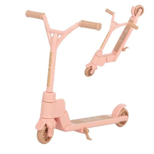Tuxxjzm Mini Scooter Toy Two Wheel Foldable Non-Slip Gadget — view 6
