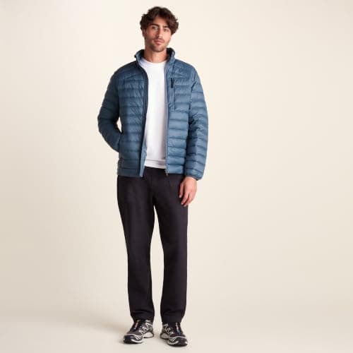 TOG24 North Mens Jacket RDS Duck Down Warm Insulation Packs Away Travel — view 2