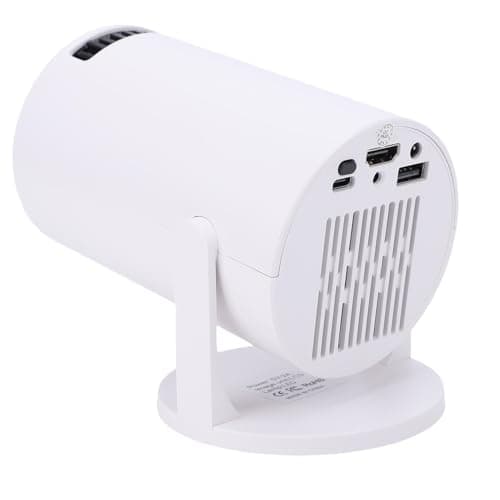 Oreilet Movie Projector, Manual Focus Small Portable Video Projector Home Theater for Indoor Outdoor Bedroom Office, Tech Gifts for Men Women, 240° Rotation — view 6
