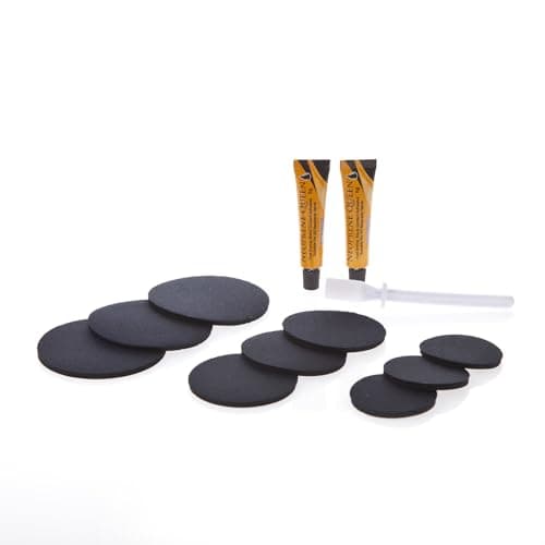 TSR Wetsuit Repair Kit - Fix neoprene Wetsuits - Drysuits - Fishing Waders - Neoprene Boots And Gloves - Neoprene Glue And Heavy Duty Patches - Waterproof Long Lasting Repair — view 2