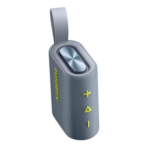 XIAOMI Sound Pocket Portable Bluetooth Speaker, 5W Compact Mini Speaker, 10 Hours Playtime, IP67 Waterproof and Dustproof, TWS Pairing, Wireless, Outdoor and Travel - Blue Gray