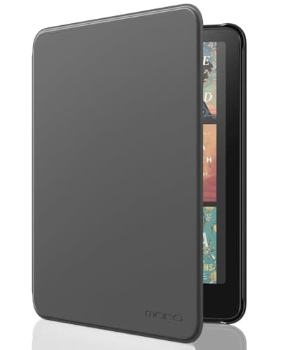 MoKo Case for 7" Kindle Paperwhite 12th Gen&Colorsoft 2024, Space Gray