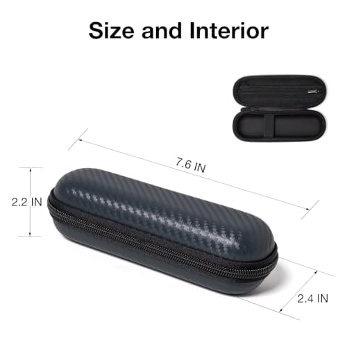 Nincha Travel Case Compatible with Philips Hybrid Electric Trimmer and Shaver, Face + Body Groomer QP2724/90, QP2834/70, QP1924/70, QP6531/70, QP4631/90, Hard Carrying Case, Portable Bag, Grey — view 2