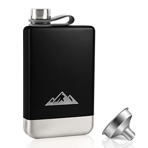 KWANITHINK Stainless Steel Hip Flask 8oz