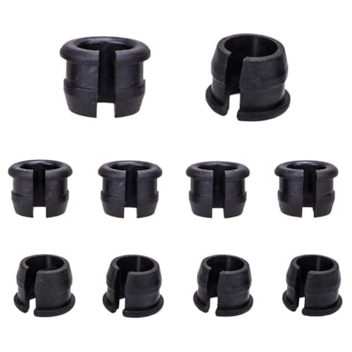 10-Pack Dual-Valve Conversion Kit,Presta-to-Schrader & Schrader-to-Presta Adapters , Universal Wheel Valve Stem Grommets for Seamless Tire & Inner Tube Switching