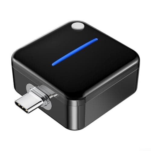 Kivivaka Alloy USB C Charger Protector Fire Resistant Build(Black)