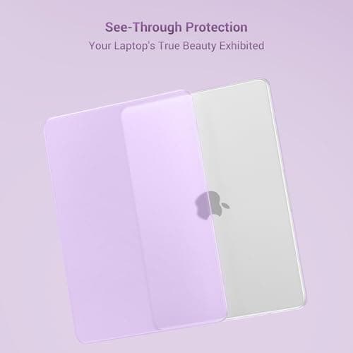 MOSISO Compatible with MacBook Neo Case 13 inch 2026, Purple — view 4