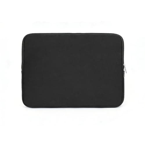 Laptop Sleeve 14 Inch Laptop Protective Case with Zipper, Black — view 3