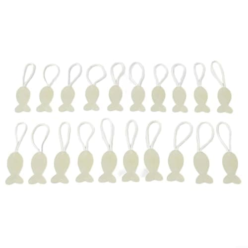 20 Pack Luminous Zipper Pulls Replacement Cords, Glow in Dark for tpu — view 2