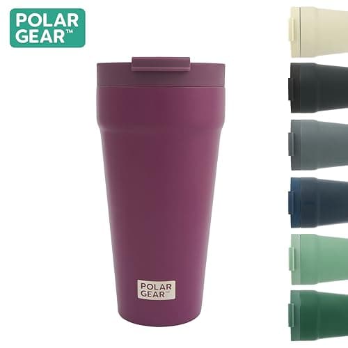 Polar Gear 470ml Coffee Cup Travel Mug, Insulated Coffee Cup w/Closure Lid — view 5