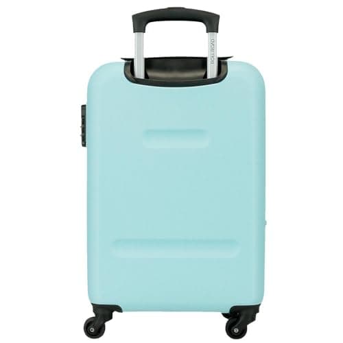Roll Road Flex Cabin Suitcase Blue 35x55x20 cms Hard Shell ABS Side Combination Lock 33L 2,78 kgs 4 Double Wheels carry-on luggage — view 4