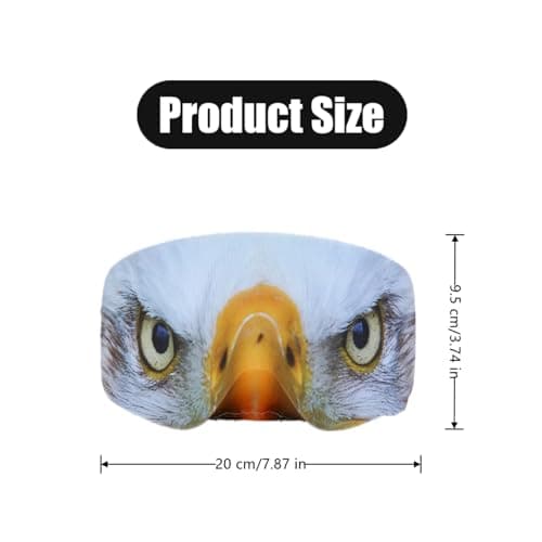 JLEivvi 1 Pack Ski Goggle Cover Sleeve Universal Snowboard Goggles Cover for Ski Lovers(Eagle) — view 2
