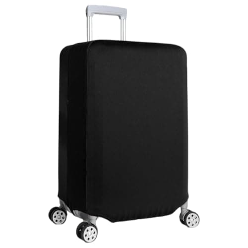 26-28 Inch Elastic Suitcase Cover Black Travel luggage Case Protector