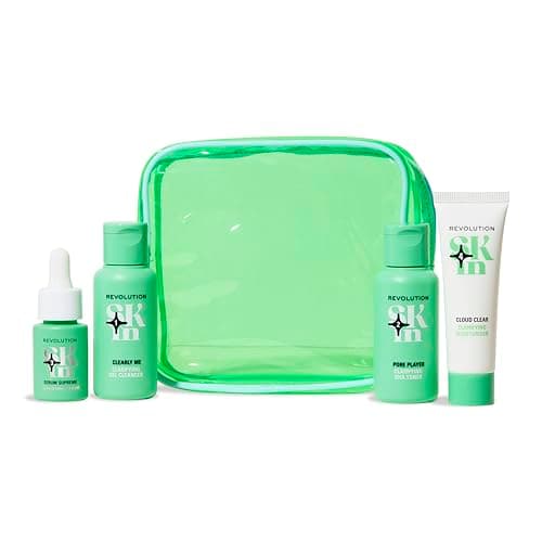 Revolution Skin, Clearly Clarify 4 Step Starter Kit, Skincare Set for Blemish-Prone Skin, Includes Cleanser, Toner, Serum & Moisturiser, Vegan & Cruelty-Free, 4 Products Included — view 5