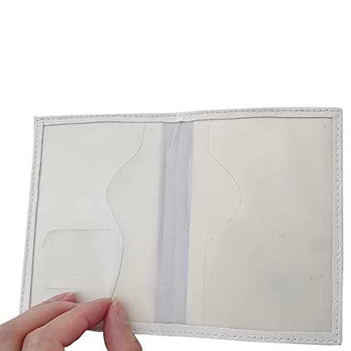 Passport Holder Cover, PU Leather Travel Wallet Case Organiser for Passport, Business Cards, Credit Cards, Boarding Passes (Sleeping owl) — view 3