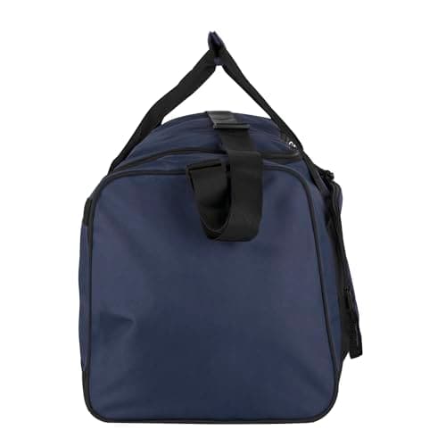Trailmaker 55 Litre Canvas Duffle Bags for Men & Women for Traveling, the Gym, and as Sports Equipment Bag/Organizer (Navy Blue) — view 5