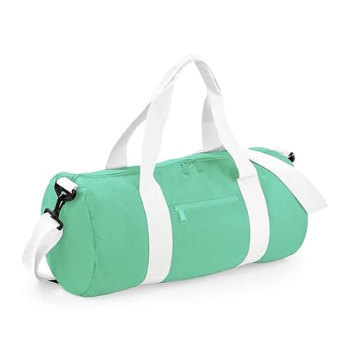 COOZO Original Barrel Bag - Mint Green/White - One Size