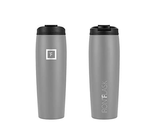 IRON °FLASK Nomad Tumbler - 710 ml, 2 Lids (Straw/Flip), Vacuum Insulated Stainless Steel Bottle, Double Walled, Thermo Coffee Travel Mug, Water Metal Canteen — view 4