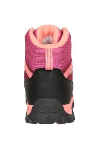 Mountain Warehouse Trail Kids Waterproof Walking Boots Berry 5 — view 2