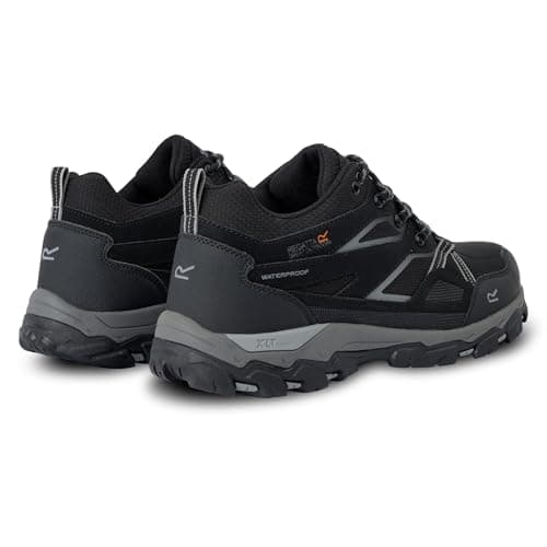 Regatta Men's Holcombe Low III Walking Shoes Water Resistant Padded Durable Hiking Footwear — view 3