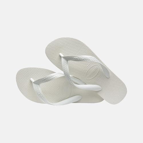 Havaianas Top Color Unisex Adults Flip Flop, White, 11/12 UK — view 2
