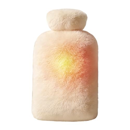 2000ml Hot Pack - Hot Water Bottle | Feet Warmer,Reusable Leak-Proof Heating, for Bedroom Living Room School Office Travel Winter Cold Weather Relief Body Hands Feet