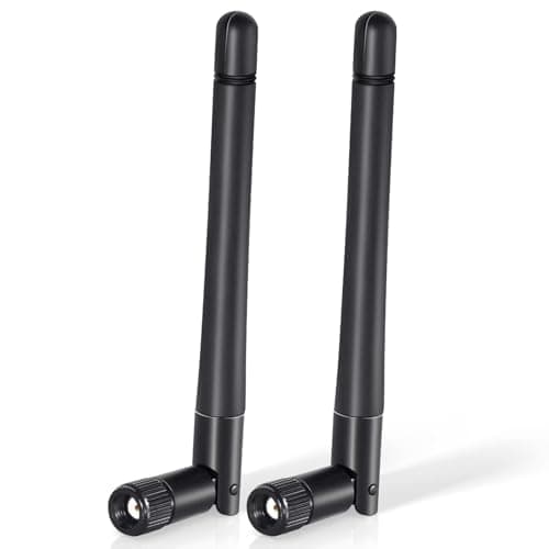 Bingfu WiFi Antenna RP-SMA WiFi Aerial 2.4/5/5.8GHz 3dBi RP-SMA Male