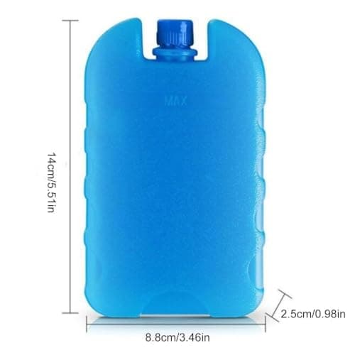 Reusable Thermal Chilling Cassette For Air Coolers & Portable Cold Compress Pack, Freezable Refrigeration Insert Accessory Compatible With Coolers For Beach, Camping, Fishing & Road Trips — view 5