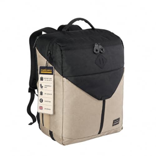 CabinMax Underseat Cabin Bag, Travel Backpack, Easyjet Cabin Bag 45x36x20