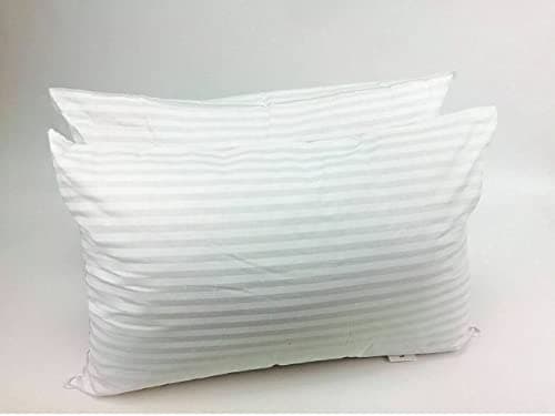 R&G Shredded Memory Foam Stripe Pillows Pack of 3, Hypoallergenic Bed Pillows for Neck Pain Non-allergenic & Anti dust mite Pillow - Size 48x74cm — view 5
