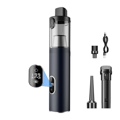 Whoasyst Automotive Handheld Robust Suction All Metal Construction Cordless Convenience Multi Tools for Travel Pack of 1 Travel Vac