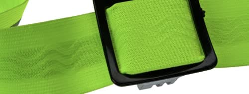 TECHALOGIC Reflective Helmet strap compatible with GoPro Cameras Yellow — view 3