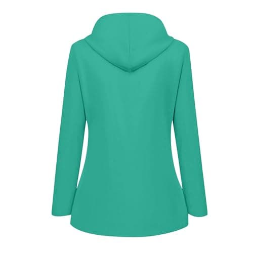 TOFOTL Women's Waterproof Jacket, Hooded Cycling Rainproof Jacket, Warm Adjustable Fleece Walking Casual Winter Rainproof Running Outdoor Breathable Showerproof Waterproof Raincoat Women, L — view 3