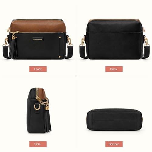 RAINSMORE Crossbody Bag for Women Small Handbags with Anti Theft Zipper — view 6