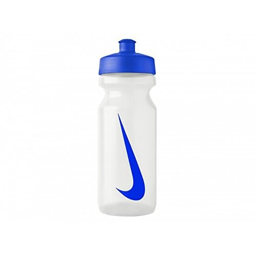NIKE Unisex Big Mouth Water Bottle, Black/Black/White, 650 ml, Plastic — view 2