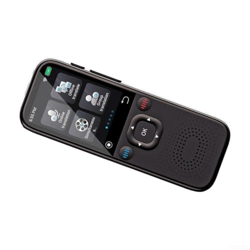 Voice Translator with Large Screen, Offline Language Translator for Real Translation, Portable Travel Interpreter Supporting 142 Languages, Multi Language Communicator Device — view 3