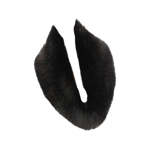 Kelisdi Soft Women's Faux Furs Collar Scarf Practical Neck Warmers for Men Women Fabric Easy Maintenance Winter Travel Accessory Foldable Scarf — view 5
