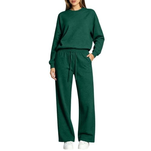 Smart Casual Outfits for Women Tracksuits Sets Pullover Jogging Bottoms