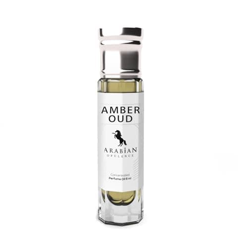 Arabian Opulence FR5 AMBER OUD Roll-on Perfume Oil | Concentrated Fragrance Body Oil | Long Lasting Oil Based Perfume for Unisex | Travel Size Bottle Alcohol-Free (6ml) — view 2