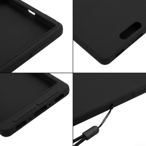 RiseNova Slim Silicone Case with Lanyard for Xteink X3 E-Book Reader(Black) — view 4