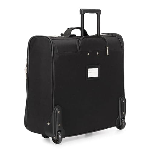 Traveler'S Choice Travel Select Amsterdam Expandable Rolling Upright Luggage, Black, Garment Bag, Amsterdam Expandable Rolling Upright Luggage — view 4