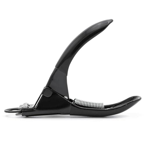 Jeffers Pet Nail Trimmer Large Hole Black – Guillotine Clippers for Dog, Cat, Puppy & Small Animal Grooming – Stainless Steel Blade, Non Slip Grip, Pet Grooming Tool for Home & Travel — view 5