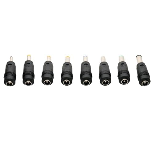 kenable 5.5 x 2.1mm DC Power to Multi-Adapters Plugs 8 Pack Straight — view 5