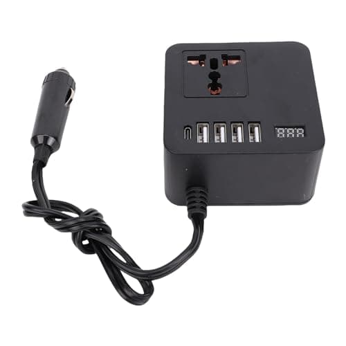 SALALIS 150W Car Portable Charger for Road Trips Camping Emergencies with 4 USB Type C Ports for Travelers — view 4