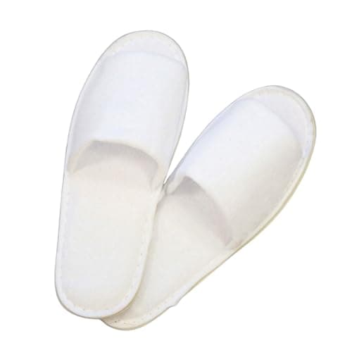 Children's Open Toe Towelling Spa Slippers Various Sizes (Child Slipper 4-5 (18cm)) — view 2