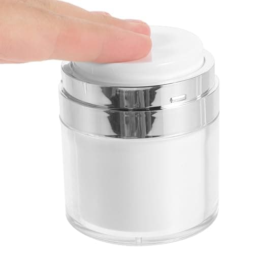 2 Pack 50ml Airless Pump Jars for Creams and Moisturisers — view 3
