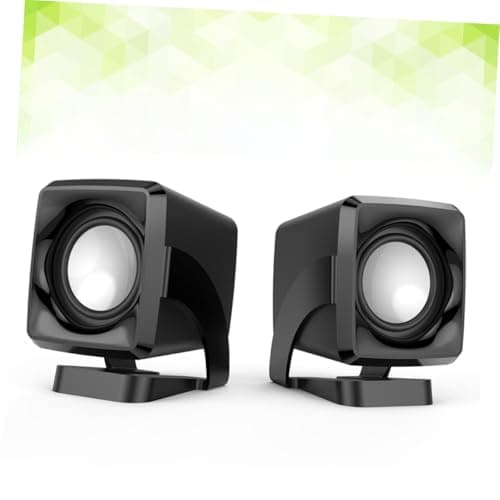 2Pcs USB Mini Portable Computer Speakers for Laptop Desktop Pc Home Office — view 4