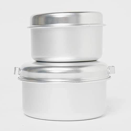 Eurohike 2 Person Cook Set, Lightweight Stackable Cookset for 2 People, Ideal for Backpacking, Camping and Expeditions, Camping Cookware, Camping Equipment — view 4